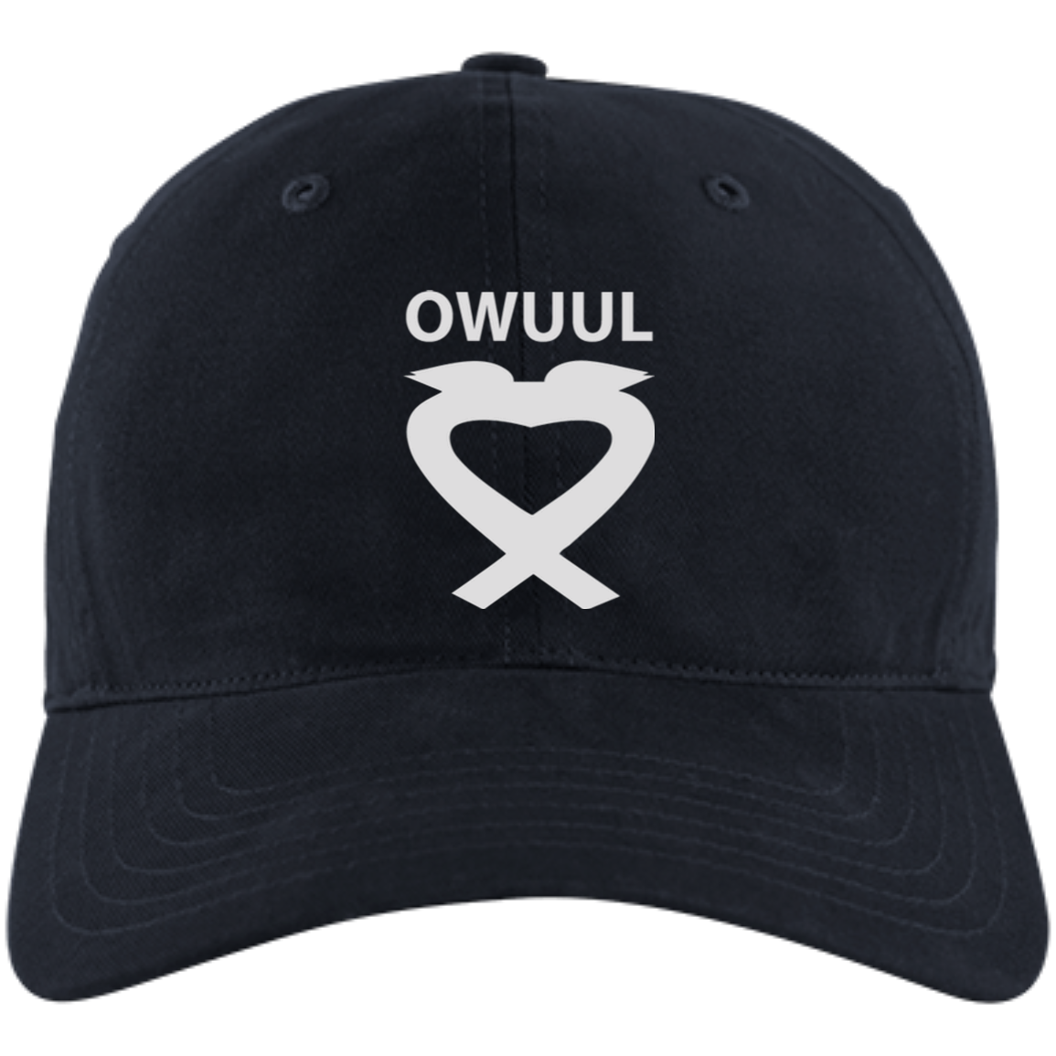OWUUL EMBROIDERED WHITE LOGO - A12 Adidas Unstructured Cresting Cap - Image 2