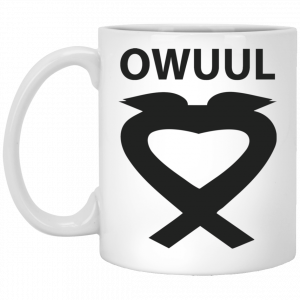 OWUUL BLACK LOGO - XP8434 11 oz. White Mug