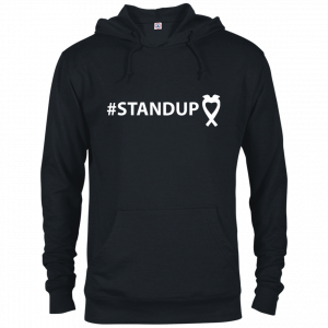 #STANDUP w/White Logo 97200 Delta French Terry Hoodie