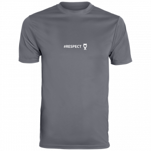 #RESPECT w/White Logo reduced 790 Augusta Men's Wicking T-Shirt
