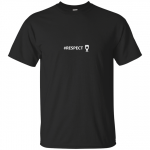 #RESPECT w/White Logo Reduced - G200 Gildan Ultra Cotton T-Shirt
